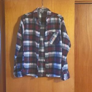 TruFit womens flannel shirt